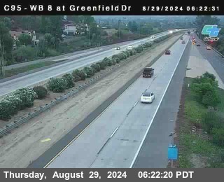 WB 8 at Greenfield Street