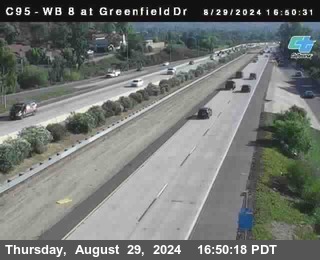 WB 8 at Greenfield Street