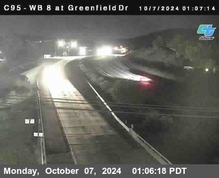 WB 8 at Greenfield Street