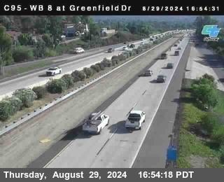 WB 8 at Greenfield Street