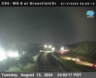 WB 8 at Greenfield Street