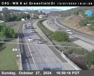 WB 8 at Greenfield Street