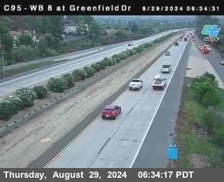 WB 8 at Greenfield Street