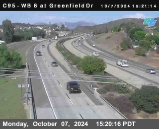 WB 8 at Greenfield Street