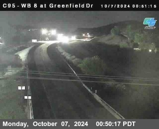 WB 8 at Greenfield Street