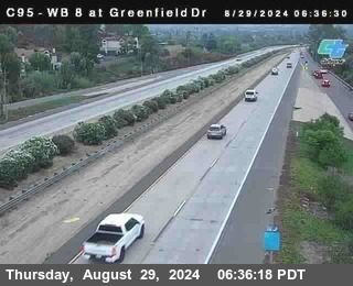 WB 8 at Greenfield Street