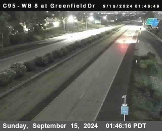 WB 8 at Greenfield Street