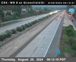 WB 8 at Greenfield Street