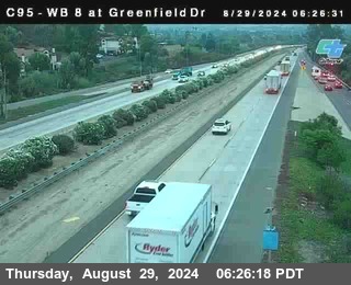 WB 8 at Greenfield Street