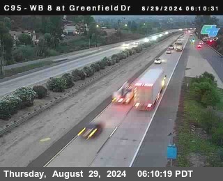 WB 8 at Greenfield Street