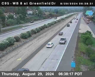 WB 8 at Greenfield Street