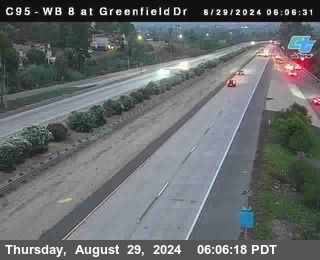 WB 8 at Greenfield Street