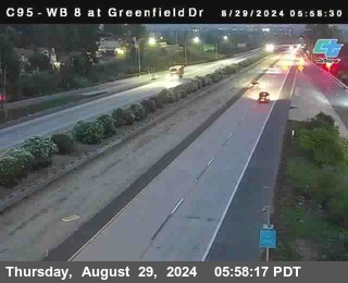 WB 8 at Greenfield Street