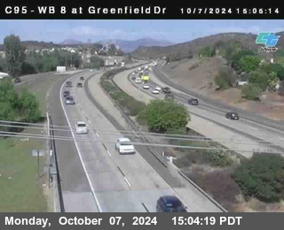 WB 8 at Greenfield Street