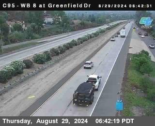 WB 8 at Greenfield Street