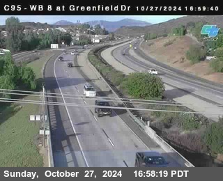 WB 8 at Greenfield Street