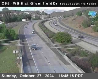 WB 8 at Greenfield Street