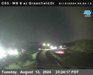 WB 8 at Greenfield Street