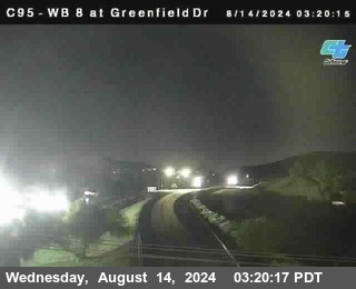 WB 8 at Greenfield Street