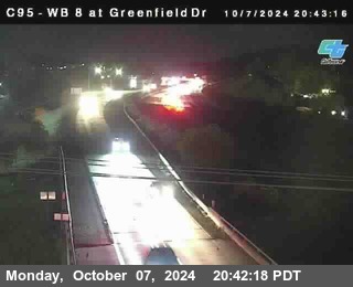 WB 8 at Greenfield Street