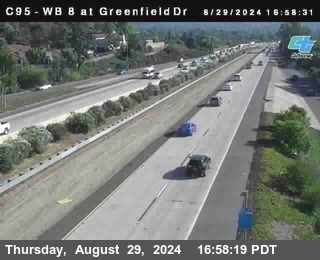 WB 8 at Greenfield Street