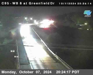 WB 8 at Greenfield Street