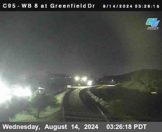 WB 8 at Greenfield Street