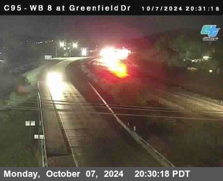 WB 8 at Greenfield Street