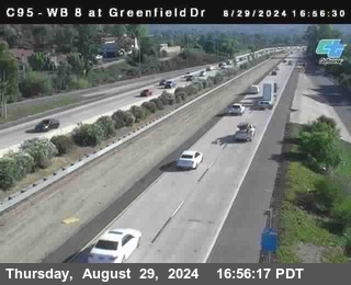 WB 8 at Greenfield Street