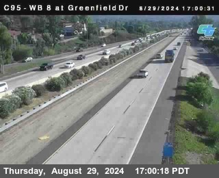 WB 8 at Greenfield Street