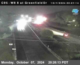 WB 8 at Greenfield Street