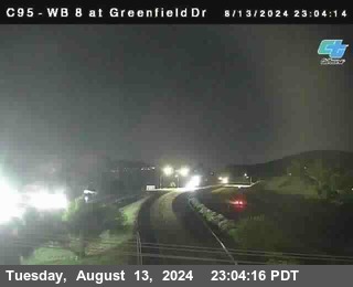 WB 8 at Greenfield Street