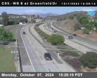 WB 8 at Greenfield Street