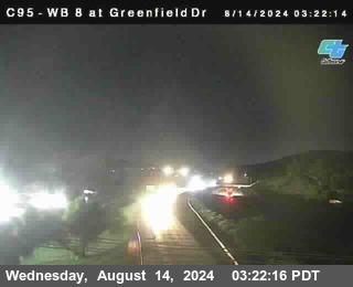 WB 8 at Greenfield Street