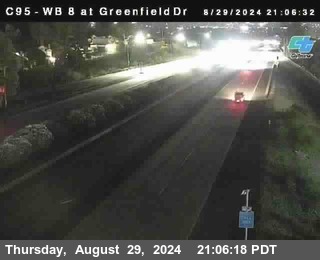 WB 8 at Greenfield Street