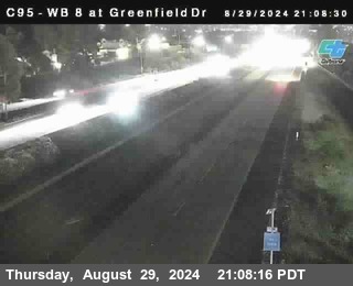 WB 8 at Greenfield Street