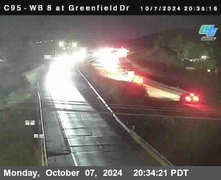 WB 8 at Greenfield Street