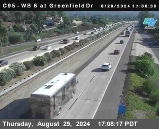 WB 8 at Greenfield Street