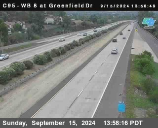 WB 8 at Greenfield Street