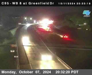 WB 8 at Greenfield Street