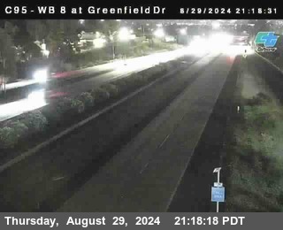 WB 8 at Greenfield Street