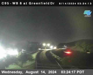 WB 8 at Greenfield Street