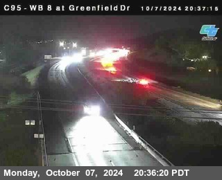 WB 8 at Greenfield Street