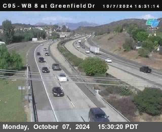 WB 8 at Greenfield Street