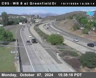 WB 8 at Greenfield Street