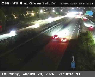 WB 8 at Greenfield Street