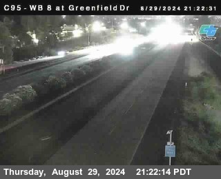 WB 8 at Greenfield Street