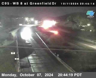 WB 8 at Greenfield Street