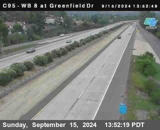 WB 8 at Greenfield Street