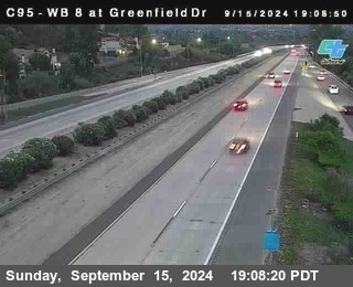 WB 8 at Greenfield Street